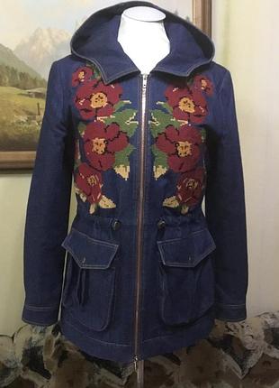 Куртка парка джинсова varenyky fashion