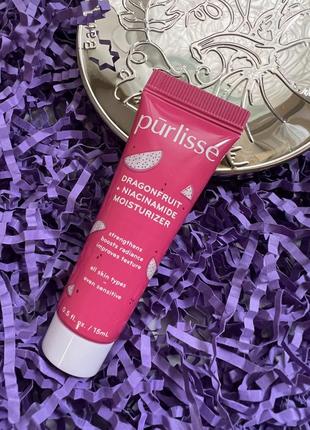 Восстанавливающий увлажняющий крем с ниацинамидом purlisse dragonfruit + niacinamide moisturizer4 фото