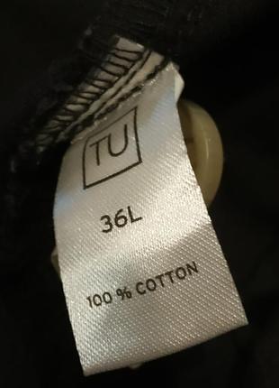 Новые коттоновые мужские брюки 36 р на высокий рост9 фото
