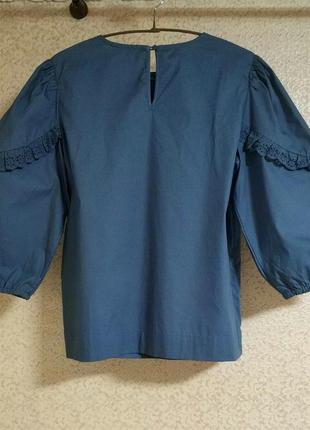 Стильная блузка блузка вышиванка прошва ришелье бренд primark, р.122 фото