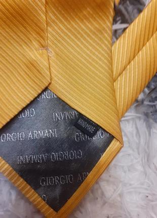 Giogio armani галстук шёлк2 фото