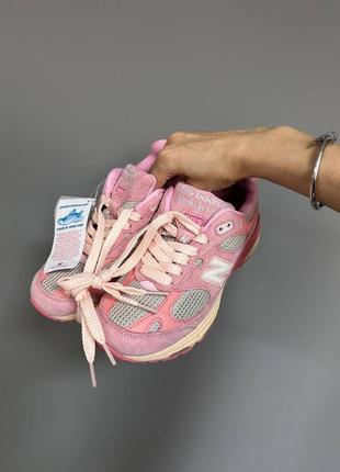 Кросівки жіночі new balance 993 x joe freshgoods pink1 фото