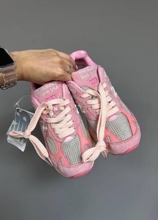 Кросівки жіночі new balance 993 x joe freshgoods pink2 фото
