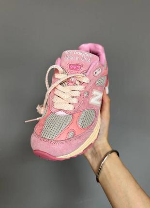 Кросівки жіночі new balance 993 x joe freshgoods pink6 фото