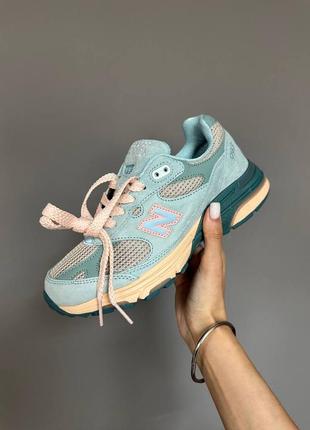 Кросівки жіночі new balance 993 x joe freshgoods blue