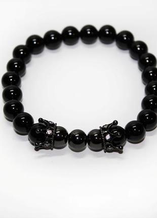 Браслет double king black 2