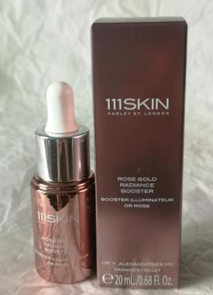 111skin осветляющее средство для лица, rose gold radiance booster, 20 мл3 фото