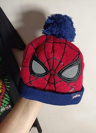 Spiderman шапка человек паук
