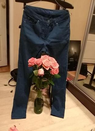 Шикарные джинсы скини в горох 12 р