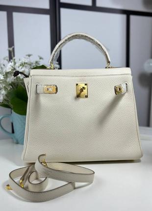 Сумка в стиле hermes kelly 28 см