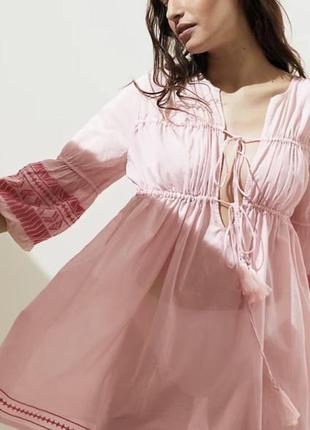 Пляжна сукня/туніка marks&spencer р.l/40/12-xl/42/14-2xl/44/164 фото