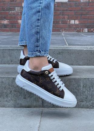 L v sneakers time out ‘brown’