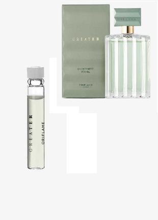 Пробник код 42400 туалетная вода для него greater грейте орифлейм (код 38552)