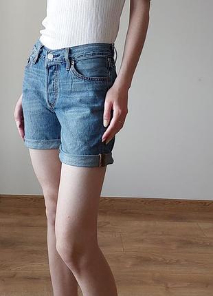 Шорти levi's 501 levi strauss &amp; co levis мом висока посадка