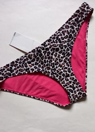 16/хл/44 h&m нові плавки від купальника тигрові, низ купальний леопард animal