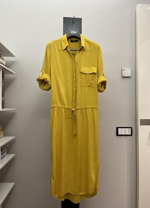 Платье-рубашка размер хs/s, вискоза, soaked in luxury1 фото