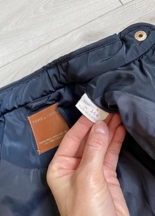 Куртка демисезонная zara 104 размер, осенняя курточка3 фото