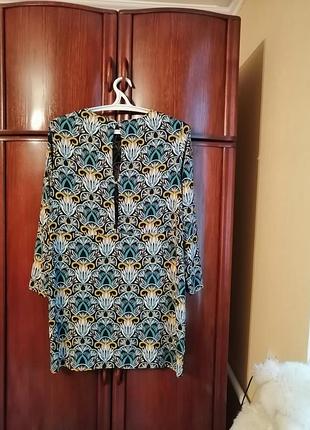 Платье h&m, 100% вискоза, размер 14/44 8