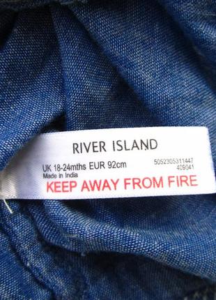 Стильная и качественная рубашка с коротким рукавом river island2 фото