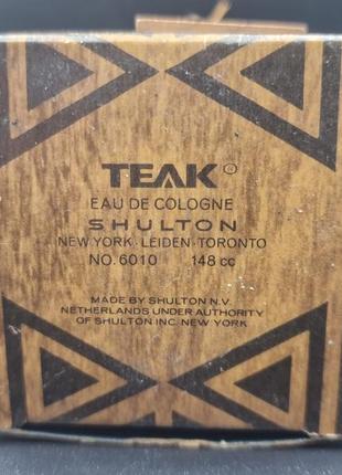 Teak shulton 148ml eau de cologne3 фото