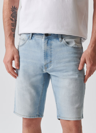 Джинсовые шорты slim, размер 30 / s / 46-483 фото