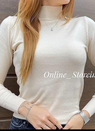 Молоко✅ стеечка🔥top🔥 базовый гольф водолазка original milano zone милано ✅