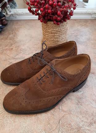 Туфли броги мужские от loake shoemakers1 фото