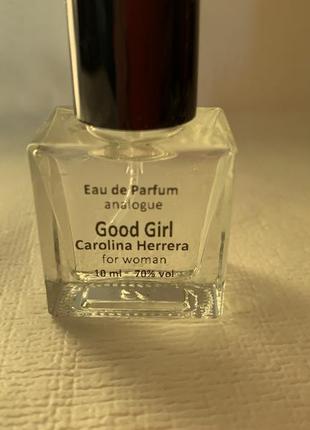 Парфюмированная вода carolina herrera good girl1 фото