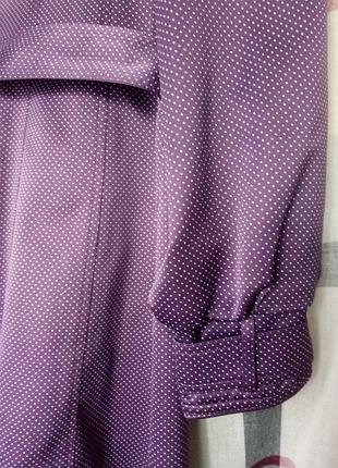 Осенний плащ в горошек 3