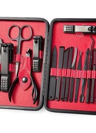Манікюрно-педикюрний набір 18 предметів — no-005