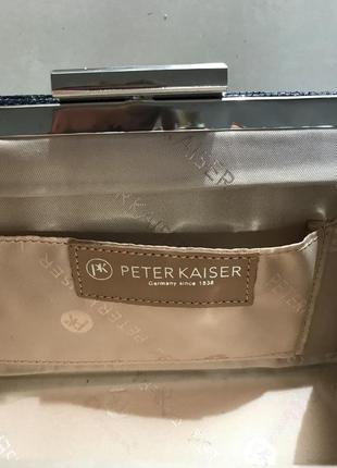 Клатч кожаный стильный модный дорогой бренд peter kaiser9 фото