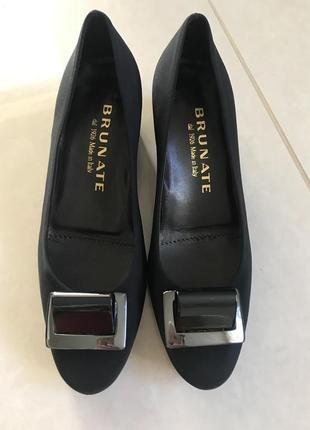 Туфли дизайнерские дорогой бренд италии brunate размер 36