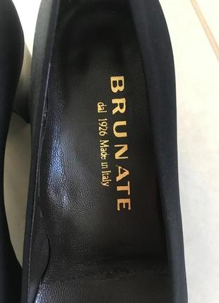 Туфли дизайнерские дорогой бренд италии brunate размер 3610 фото