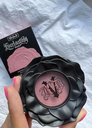 Румяна everlasting blush rosebud kvd kate von d