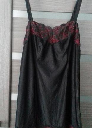 Сорочка нижня пеньюар комбінація чохол під сукню розмір 40