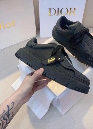 Женские кроссовки dior  id black 37