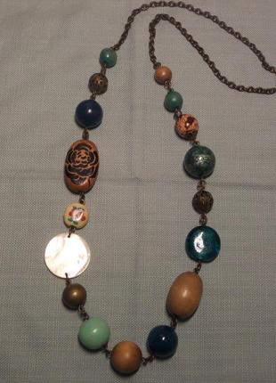 Намисто, намисто, кольє бірюзові 7