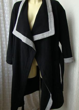 Пальто элегантное шерсть sisley р.48 №73034 фото