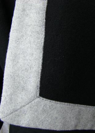 Пальто элегантное шерсть sisley р.48 №73035 фото