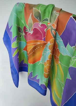 Шелковый платок batik made in thailand, оригинал.