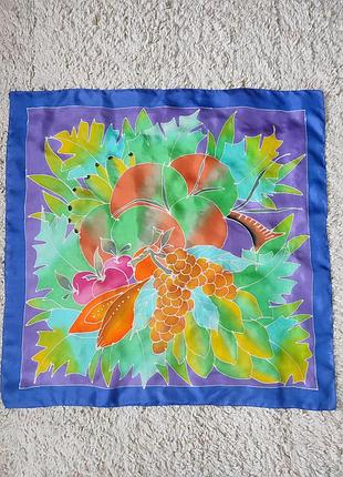 Шелковый платок batik made in thailand, оригинал.