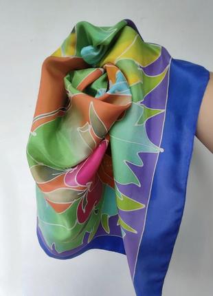 Шелковый платок batik made in thailand, оригинал.
