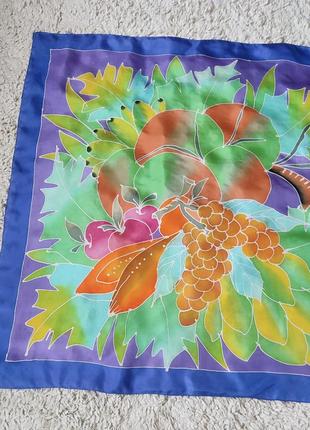 Шелковый платок batik made in thailand, оригинал.