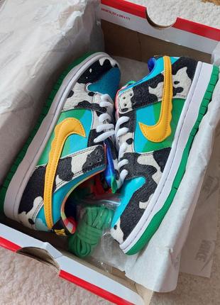 Кроссовки nike sb dunk ben &amp; jerry's1 фото