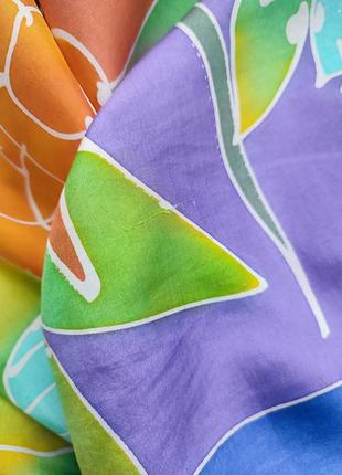 Шелковый платок batik made in thailand, оригинал.