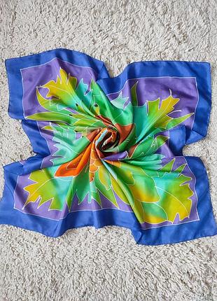 Шелковый платок batik made in thailand, оригинал.