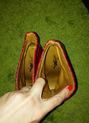 Черевики, ботильйони, 38 р. ysl 3