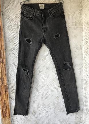 Джинси “ pull&amp;bear “ super skinny w32 l302 фото