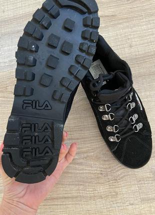 Женские кроссовки fila, натуральная замша7 фото