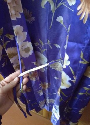 Атласный халат кимоно sale3 фото